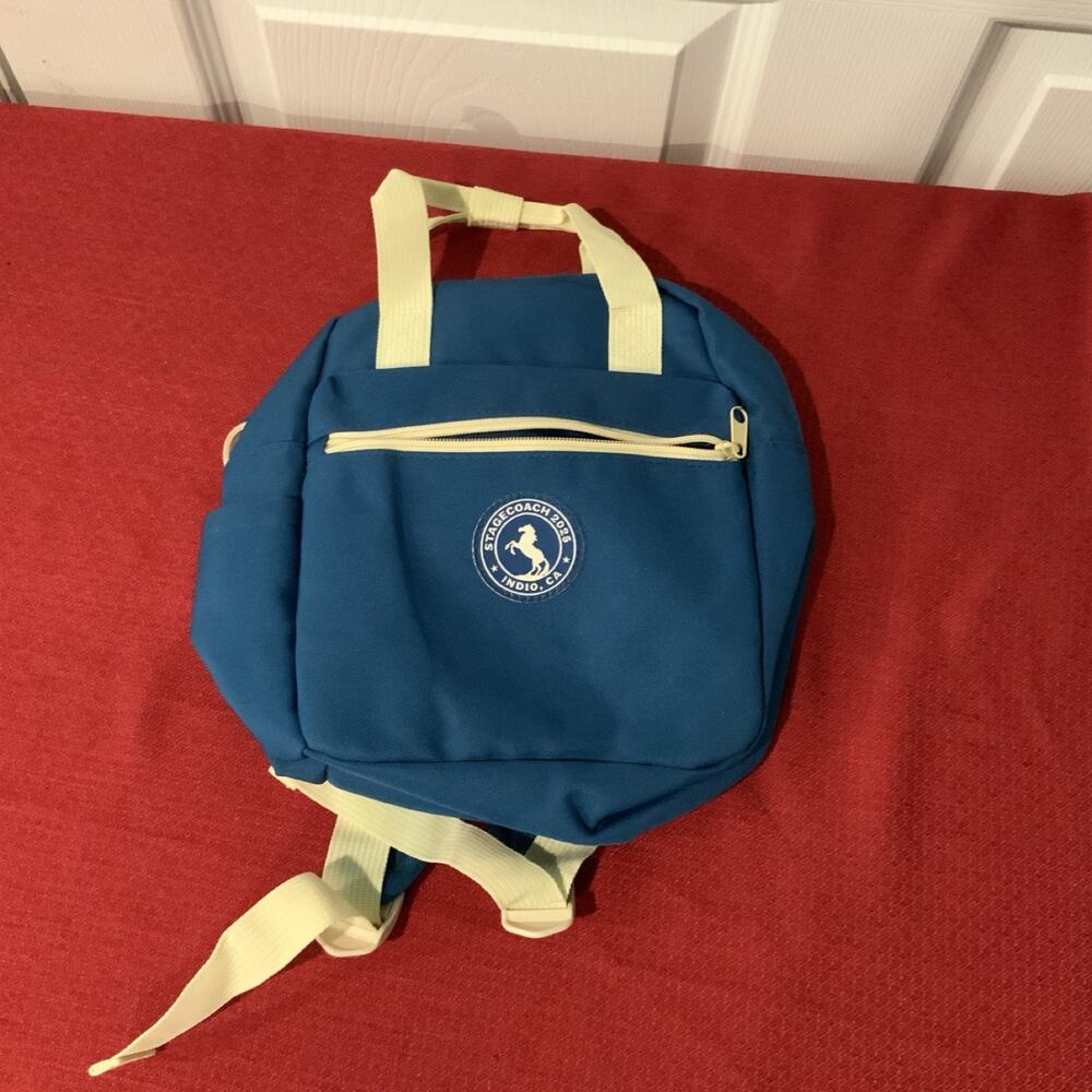 Stagecoach Festival 2025 Bag Mini Backpack Blue Merch Indio, CA Amex